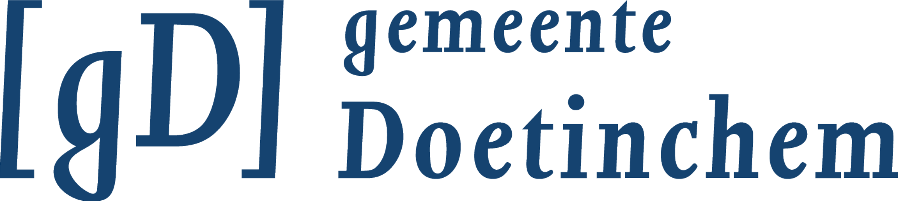 Logo van gD: gemeente Doetinchem